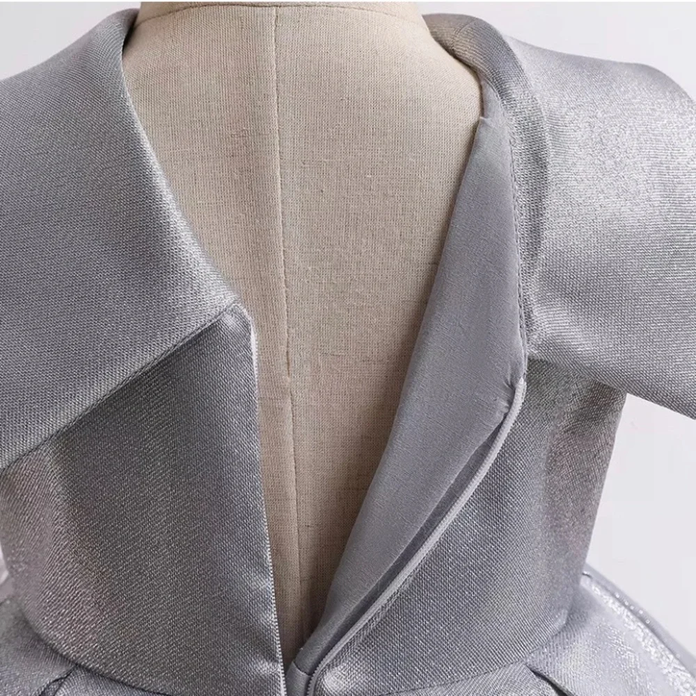 Luxury Embroidered Princess Sparkly Special Occasion Formal Dress 5060 - Picture 6 of 6